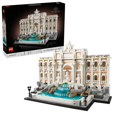 LEGO. Fantana Trevi - constructie creativa si decor iconic