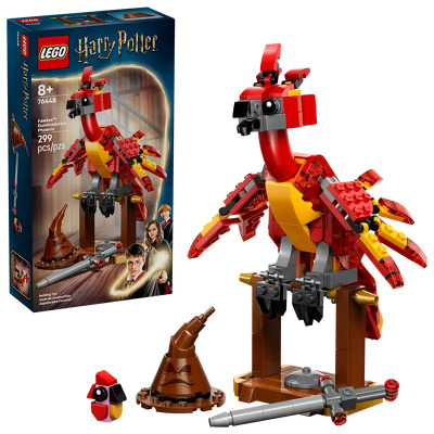 LEGO. Fawkes: phoenixul lui Dumbledore - Harry Potter pentru fani si colectie