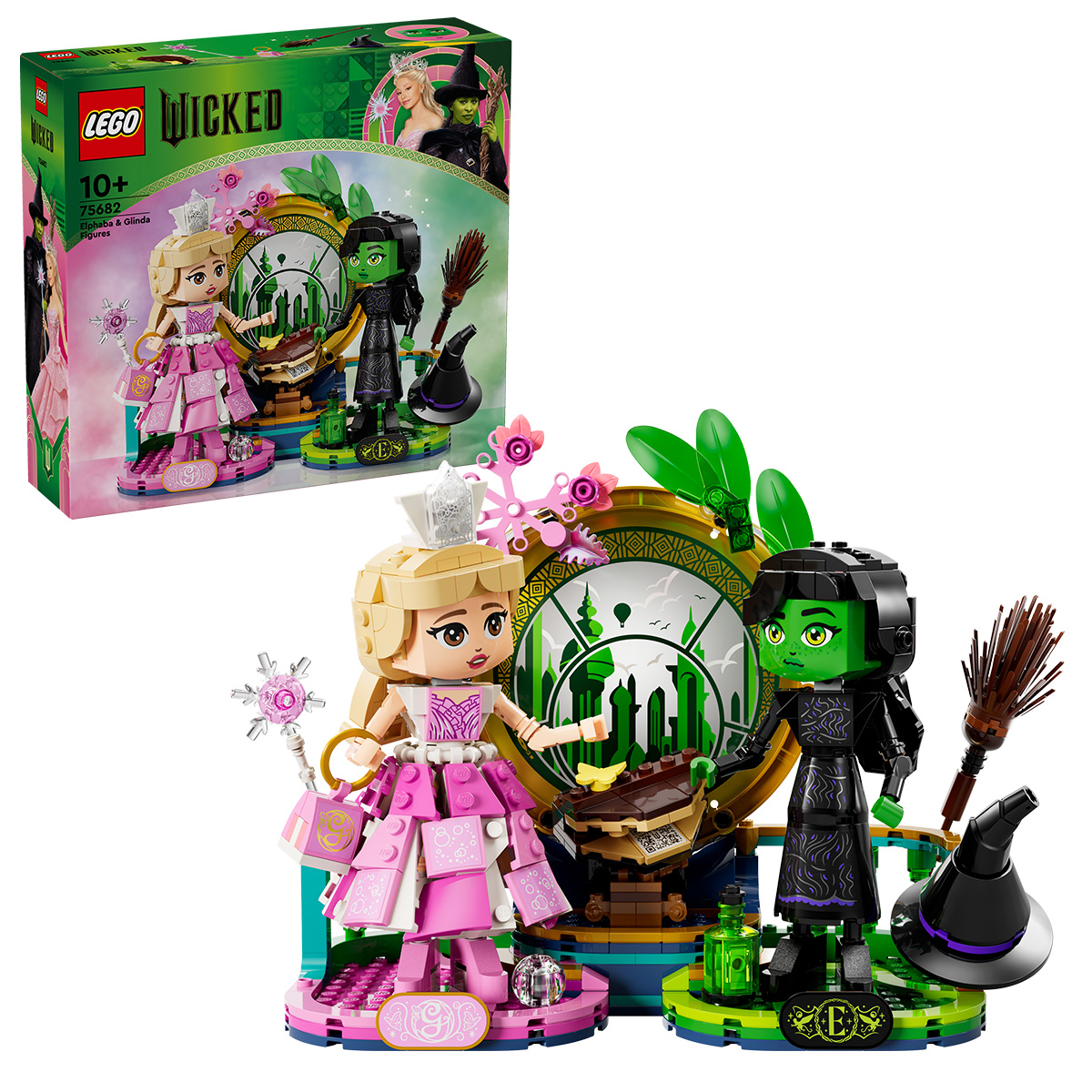 LEGO. Figurinele Elphaba si Glinda