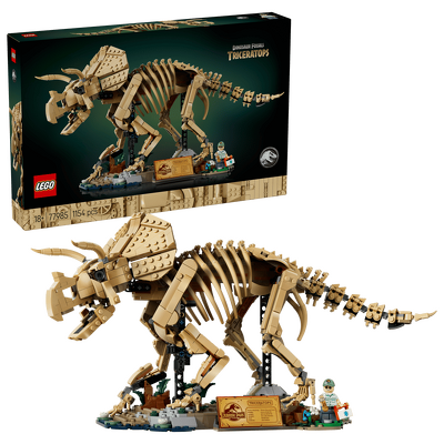 LEGO. Fosile de dinozaur Triceratops