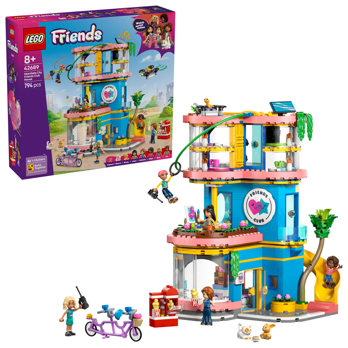 LEGO. Friends Barca-axolotl pentru aventuri