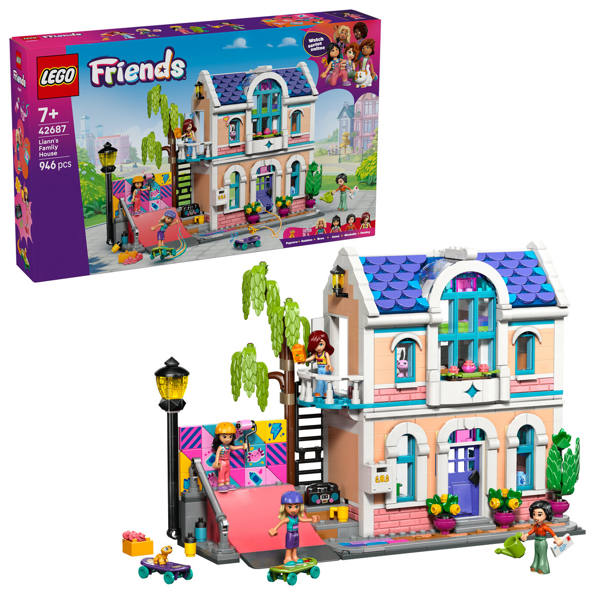 LEGO Friends. Casa familiei lui Liann
