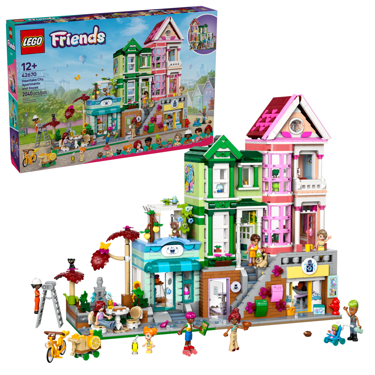 LEGO. Friends Heartlake City Apartamente si magazine