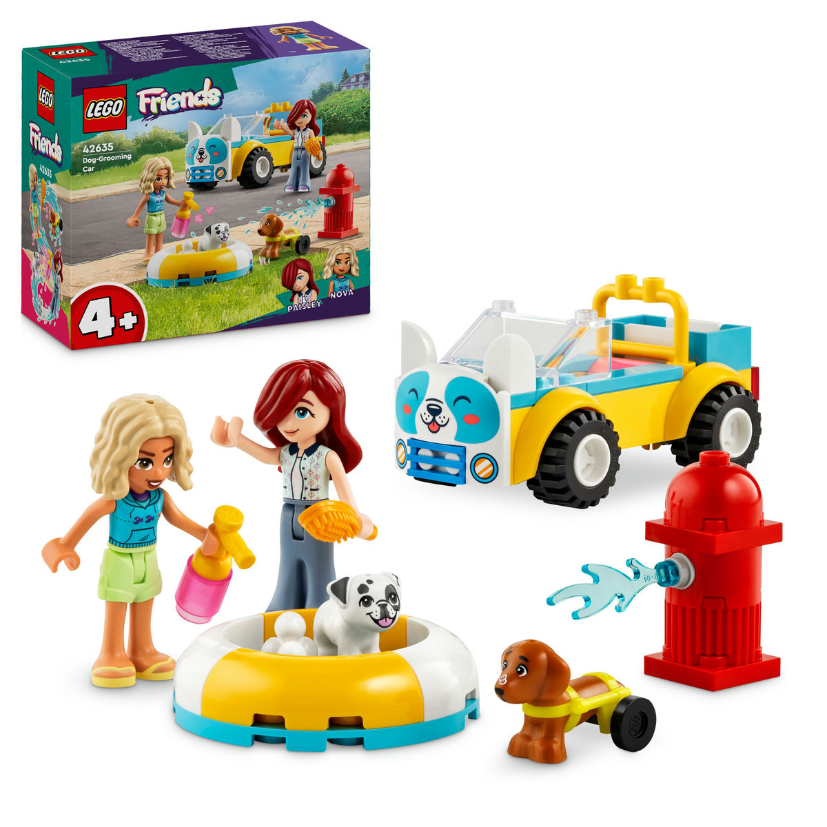 LEGO Friends. Masina pentru toaletarea cainilor