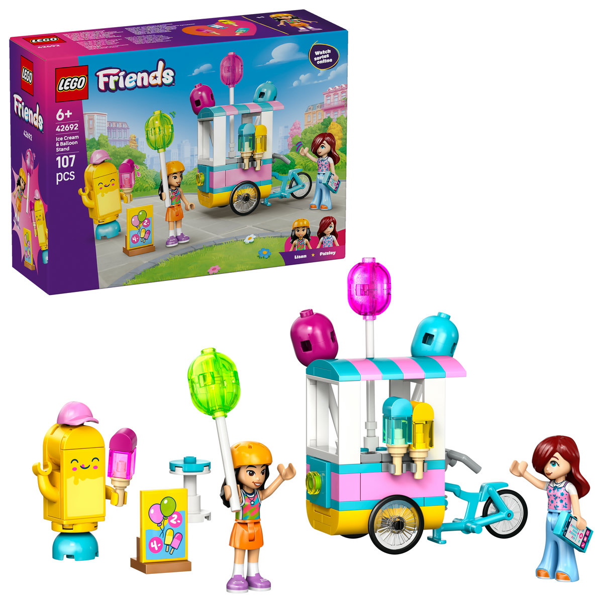 LEGO Friends. Remorca pentru cal si manz