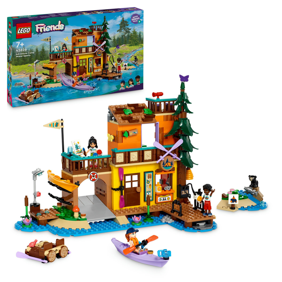 LEGO Friends. Sporturi nautice in tabara de aventuri