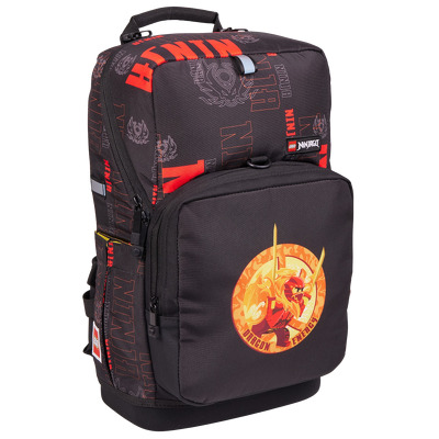 LEGO. Ghiozdan Ninjago Dragon Energy Optimo Plus - pentru scoala si copii activi