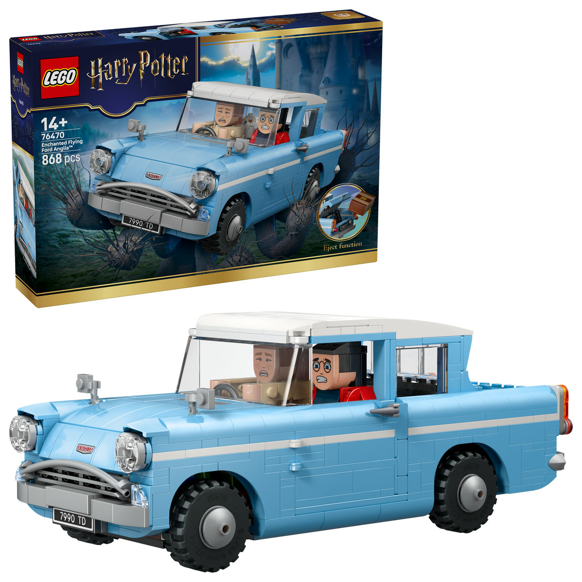 LEGO. Harry Potter Ford Anglia zburator fermecat