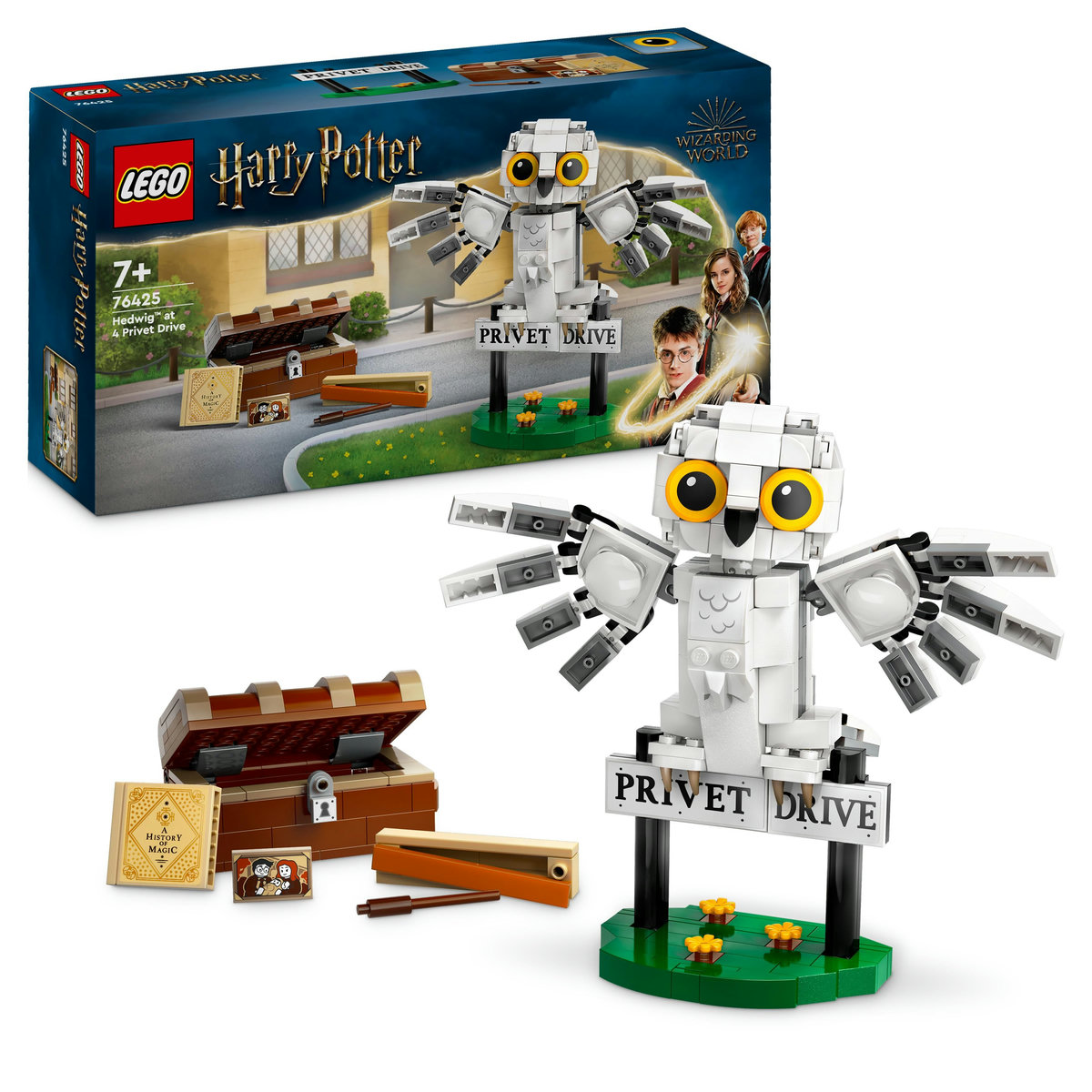 LEGO Harry Potter. Hedwig pe Privet Drive nr 4
