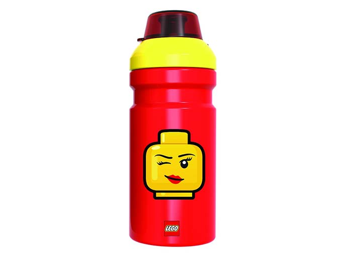 LEGO Iconic. Sticla Iconic rosu-galben