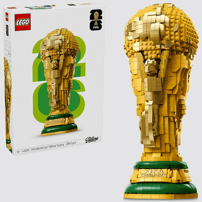 LEGO Icons. Trofeul oficial al Cupei Mondiale FIFA
