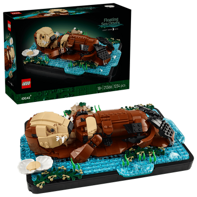 LEGO Ideas. Vidre plutind pe apa