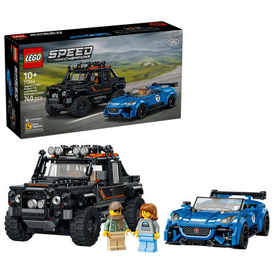 LEGO. Jaguar Project 7 si Land Rover Defender