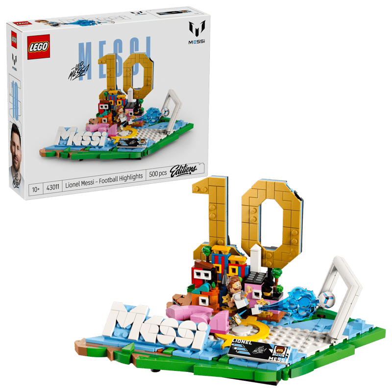 LEGO. Lionel Messi - Momente importante din fotbal