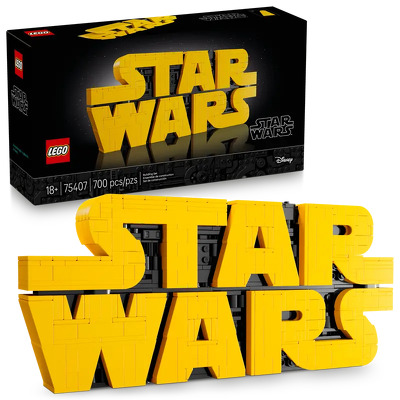 LEGO. Logoul Star Wars din caramizi