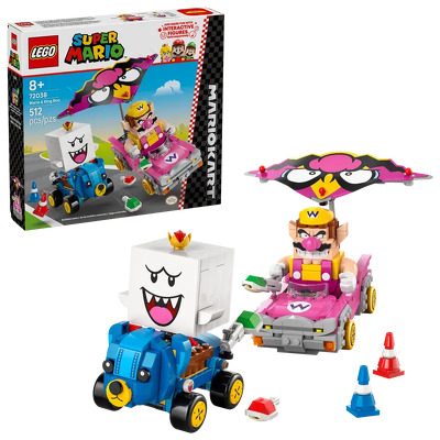 LEGO. Mario Kart - Wario si King Boo