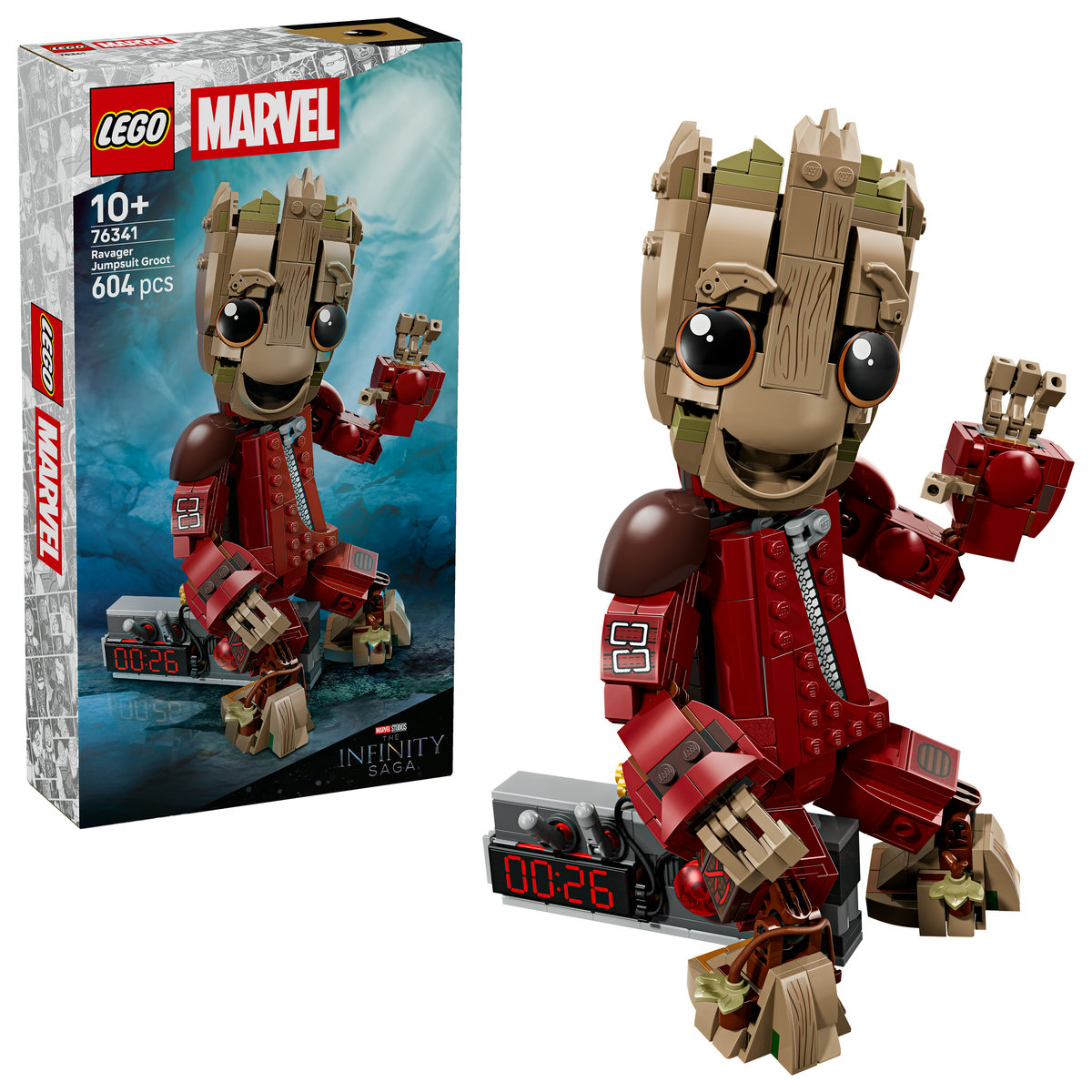 LEGO Marvel. Groot in uniforma Ravager