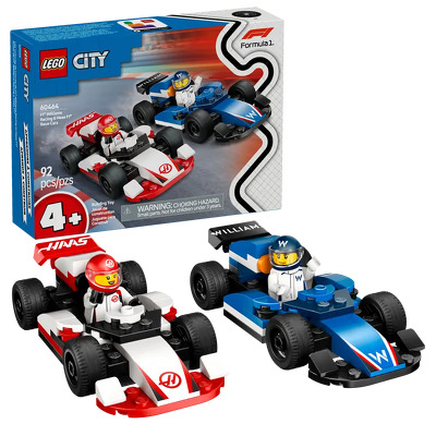 LEGO. Masini de curse F1 Williams Racing si Haas F1 – viteza si competitie
