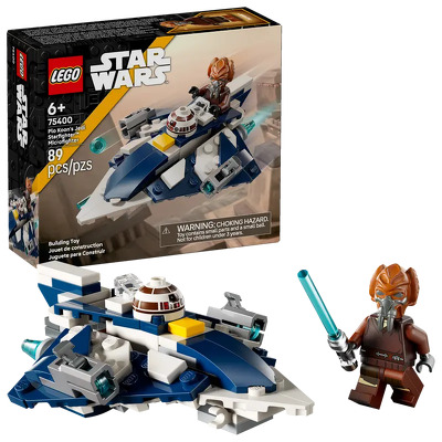 LEGO. Micronava de lupta Jedi Starfighter a lui Plo Koon - Star Wars pentru fani si colectie