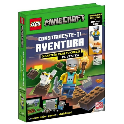 LEGO MINECRAFT Construieste-ti aventura Minecraft. Activitati cu abtibilduri
