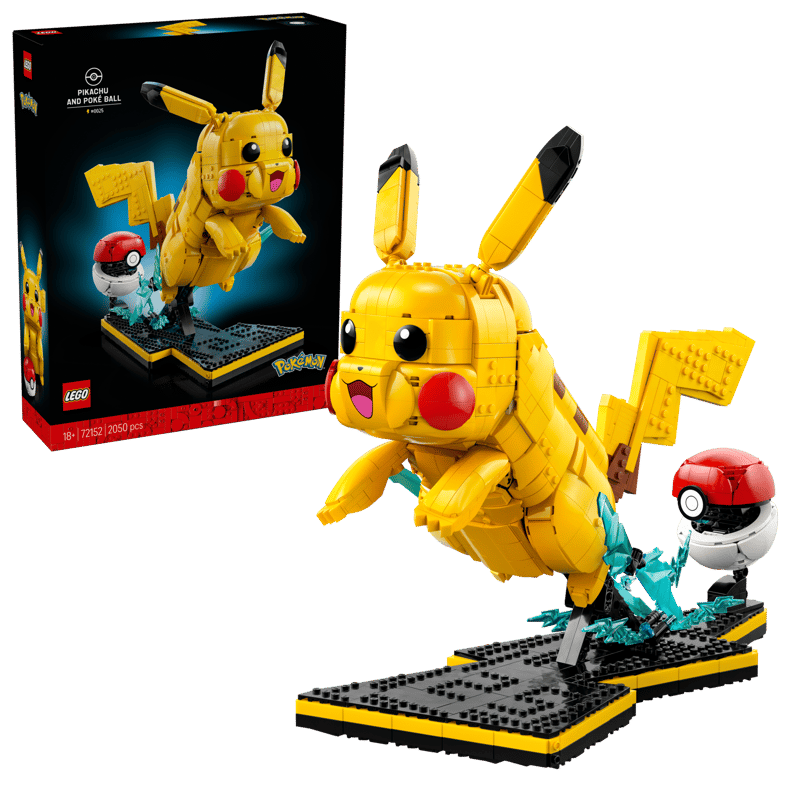 LEGO. Pikachu si Poke Ball