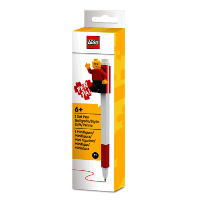 LEGO. Pix cu gel LEGO rosu - Minifigurina
