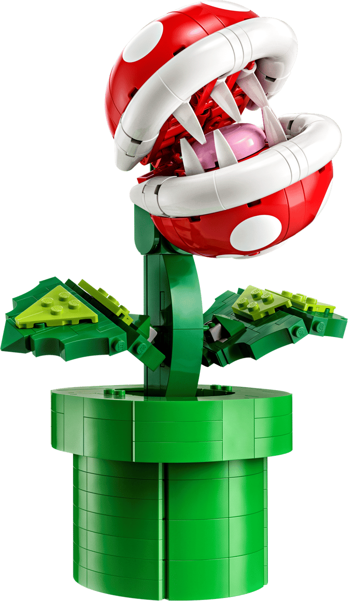 LEGO. Planta piranha cu 215 piese pentru constructie si joaca creativa