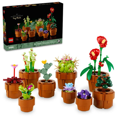 LEGO. Plantute in ghiveci - decor si joaca creativa pentru copii