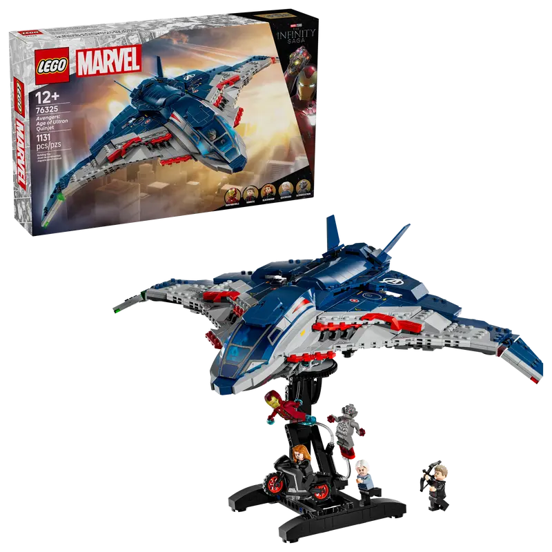 LEGO. Quinjet din Razbunatorii: Sub semnul lui Ultron