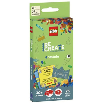 LEGO Recreate - Jetoane cu activitati. Castele