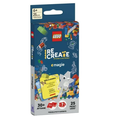 LEGO Recreate - Jetoane cu activitati. Magie