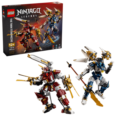 LEGO. Robotii Titan gemeni