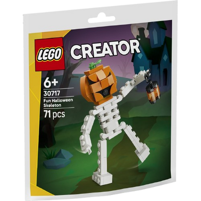 LEGO. Schelet amuzant de Halloween