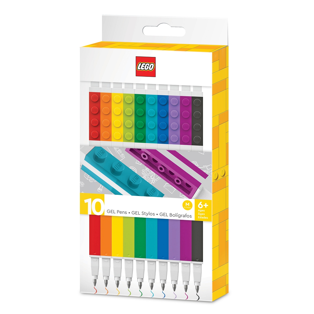 LEGO. Set 10 pixuri cu gel LEGO