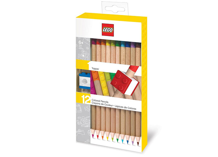 LEGO. Set 12 creioane colorate LEGO