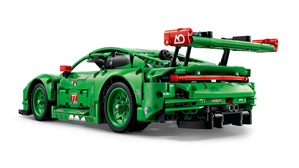 LEGO Speed Champions. Masina Porsche 911 GT3 R REXY AO Racing