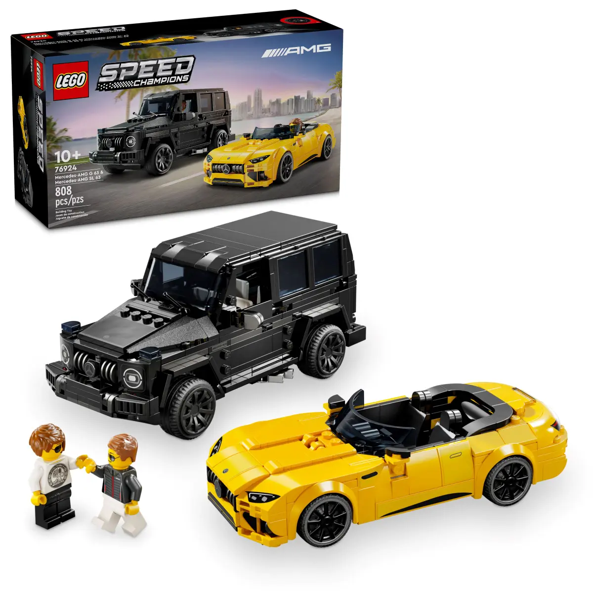 LEGO Speed Champions. Mercedes-AMG G 63 si Mercedes-AMG SL 63