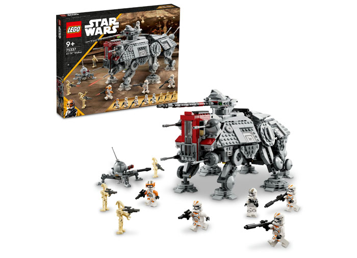 LEGO. Star Wars. AT-TE Walker cu 1575 piese pentru constructie si joaca galactica