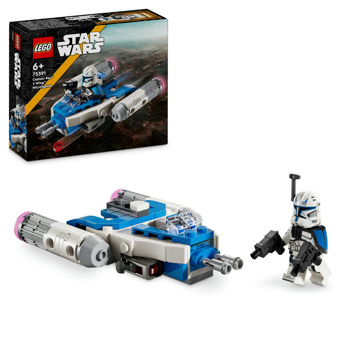 LEGO Star Wars. Micronava de lupta Y-Wing a Capitanului Rex
