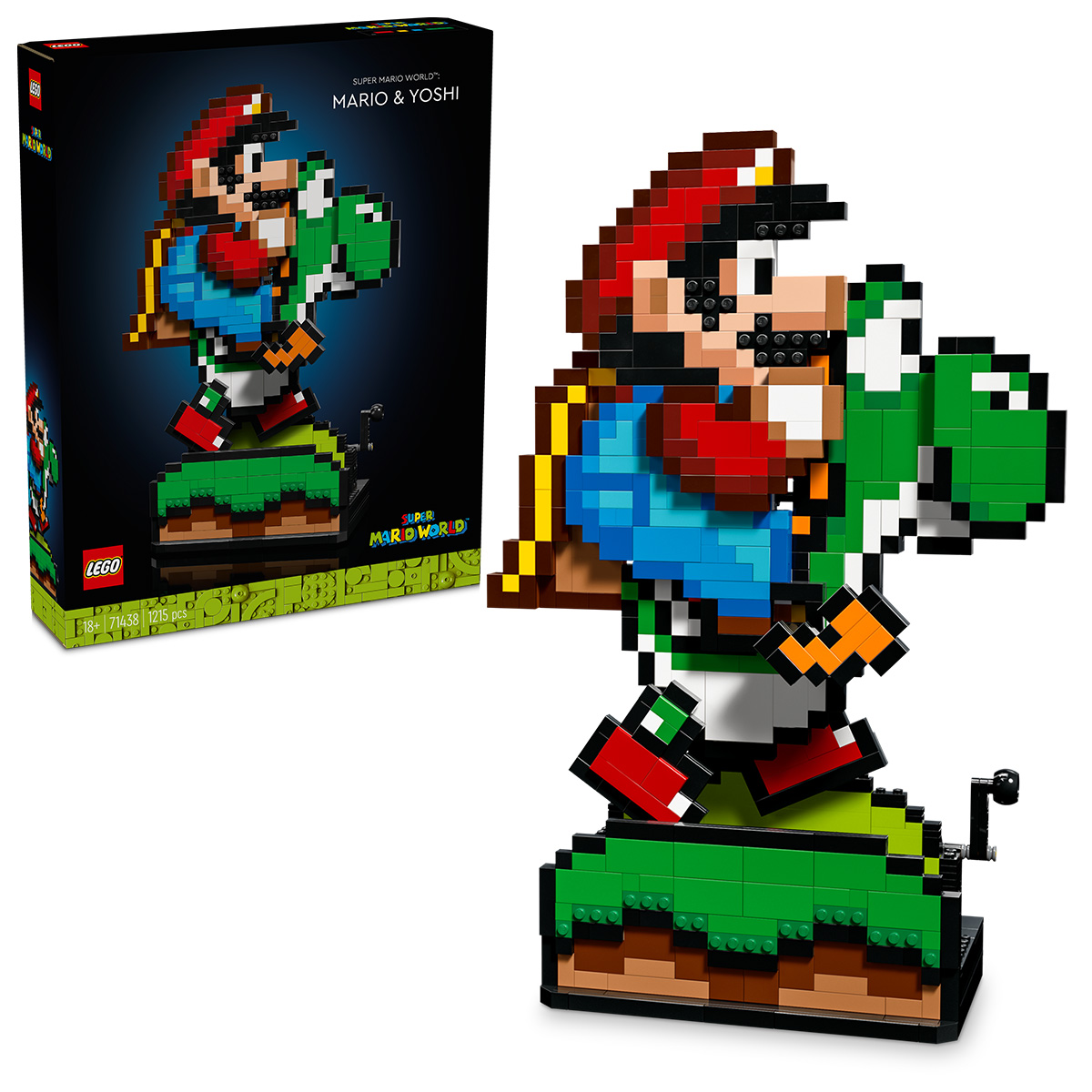 LEGO. Super Mario World:Mario si Yoshi