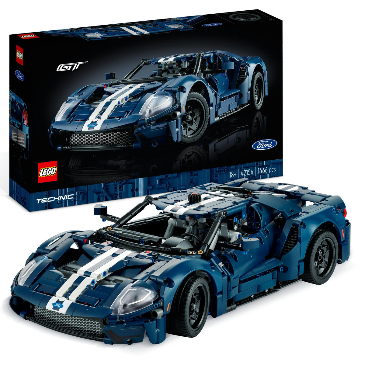 LEGO. Technic - Ford GT 2022 model cu 1623 de piese