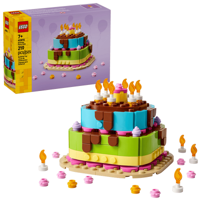 LEGO. Tort pentru petrecerea de zi de nastere