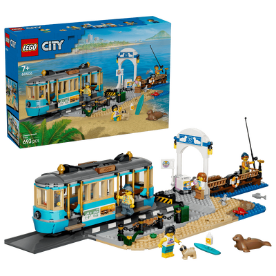 LEGO. Tramvai de plaja clasic