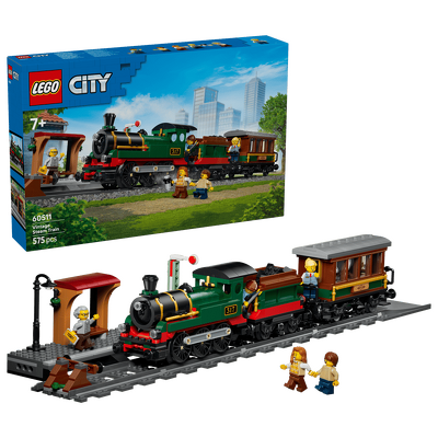LEGO. Tren cu aburi vintage