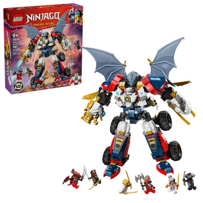 LEGO. Ultrarobotul combinat al lui Zane - distractie si actiune ninja