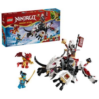 LEGO. Zilvar si monstrul dragon Grimtak