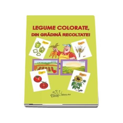 Legume colorate, din gradina recoltate! Set cu 52 de jetoane