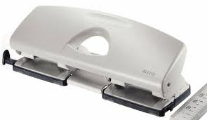 Perforator metalic, 4 gauri,  16 coli, Leitz