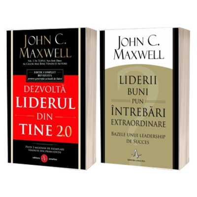 Dezvoltarea Liderilor John Maxwell, set 2 carti