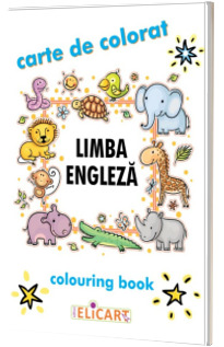 Limba engleza. Carte de colorat. Colouring book
